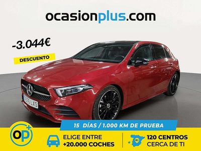 Rojo Usado 2022 Mercedes A200 Berlina | 33.490 € (Caro)