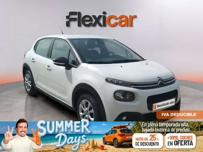 Usado Citroën C3 Feel 99 CV (72 kW) 2019 Blanco Utilitario