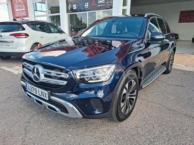 Azul Usado 2021 Mercedes GLC220 SUV | 41.900 € (Precio justo)