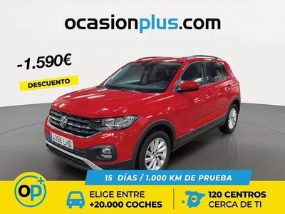 Usado VW T-Cross Advance 115 CV (84 kW) 2020 Rojo SUV