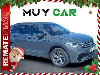 Gris / plata Usado 2021 VW Tiguan R-line SUV | 29.490 € (Precio justo)