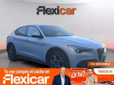 Usado Alfa Romeo Stelvio Sprint 160 CV (117 kW) 2022 Gris SUV