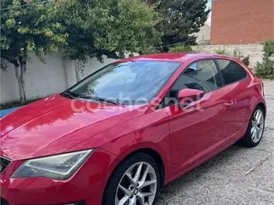 Usado Seat Leon SC FR 140 CV (102 kW) 2013 Rojo Utilitario