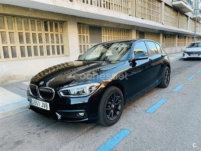 Usado BMW 116 116 CV (85 kW) 2016 Negro Utilitario