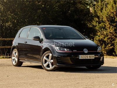 Usado VW Golf VII GTI 220 CV (161 kW) 2016 Negro Berlina