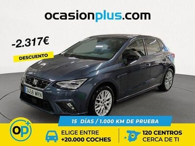 Usado Seat Ibiza FR 115 CV (84 kW) 2024 Gris Berlina