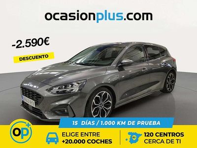 Usado Ford Focus ST-Line 120 CV (88 kW) 2019 Gris Berlina
