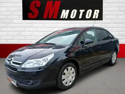 Usado Citroën C4 110 CV (80 kW) 2008 Negro Berlina