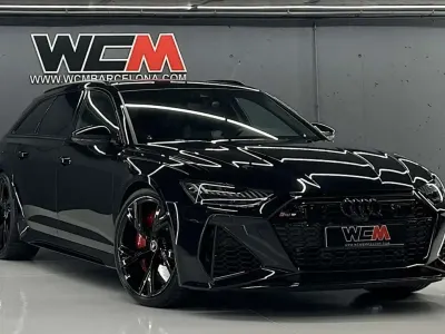 Usado Audi RS6 Performance 630 CV (463 kW) 2025 Negro Familiar