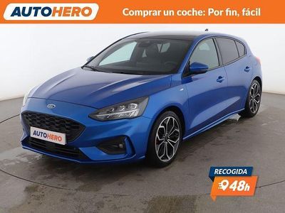 Azul Usado 2021 Ford Focus ST-Line X Berlina | 17.999 € (Un poco caro)