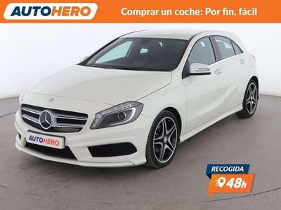 Usado Mercedes A180 AMG 111 CV (81 kW) 2014 Blanco Berlina