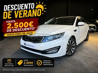 Usado Kia Optima 136 CV (100 kW) 2012 Blanco Berlina