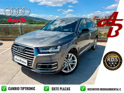 Usado Audi Q7 Sport 333 CV (244 kW) 2016 Gris / plata SUV