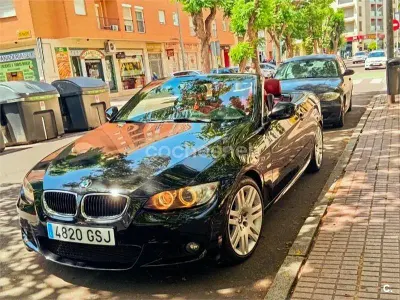 Usado BMW 320 Cabriolet 177 CV (130 kW) 2009 Negro Descapotable