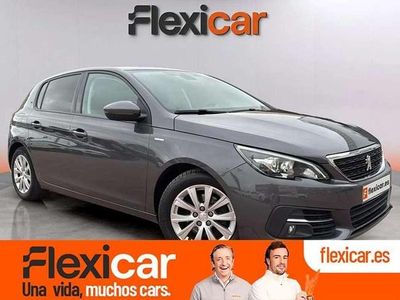 Usado Peugeot 308 Style 131 CV (96 kW) 2020 Gris Utilitario