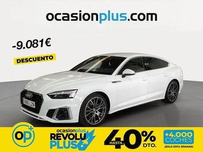 Usado Audi A5 S-Line 163 CV (119 kW) 2022 Blanco Coupe