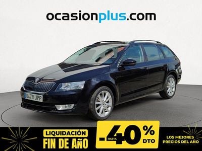 Negro Usado 2016 Skoda Octavia Ambition Familiar | 12.871 € (Precio justo)