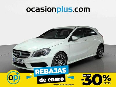Blanco Usado 2014 Mercedes A200 AMG line Berlina | 16.250 € (Precio justo)