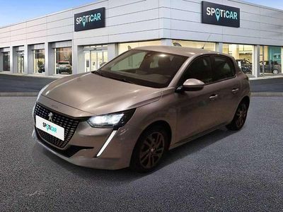 Usado Peugeot 208 Active 102 CV (75 kW) 2021 Gris Utilitario