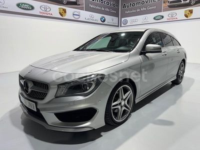 Usado Mercedes CLA200 Shooting Brake 136 CV (100 kW) 2017 Gris / plata Familiar