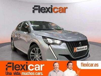 Usado Peugeot 208 Active 102 CV (75 kW) 2021 Gris Utilitario