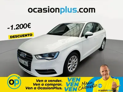 Usado Audi A3 150 CV (110 kW) 2016 Blanco