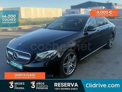Usado Mercedes E220 194 CV (142 kW) 2016 Negro Berlina