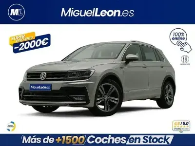 Usado VW Tiguan Sportline 150 CV (110 kW) 2018 Gris SUV