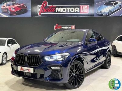 Usado BMW X6 Sport Line 340 CV (250 kW) 2021 Azul SUV