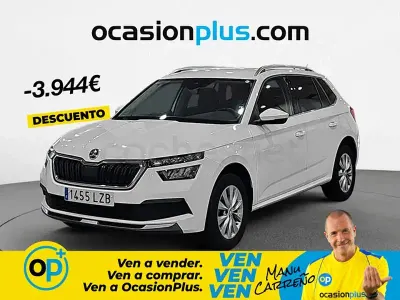 Usado Skoda Kamiq 110 CV (80 kW) 2022 Blanco SUV