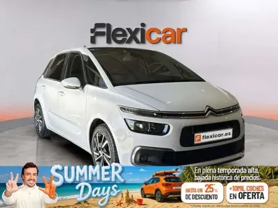 Usado Citroën C4 Feel 131 CV (96 kW) 2019 Blanco Monovolumen