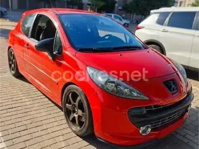 Usado Peugeot 207 RC 175 CV (128 kW) 2007 Rojo Berlina