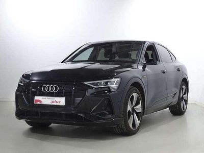 Usado Audi e-tron Sportback S-Line 230 kW (313 CV) 2021 Negro SUV