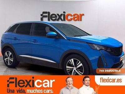 Usado Peugeot 3008 Active 130 CV (95 kW) 2021 Azul SUV