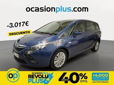 Usado Opel Zafira Selective 136 CV (100 kW) 2016 Azul Monovolumen