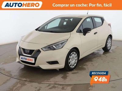 Usado Nissan Micra Acenta 101 CV (74 kW) 2019 Beige Utilitario