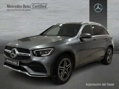 Usado Mercedes GLC220 AMG line 196 CV (144 kW) 2020 Gris SUV