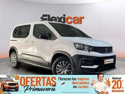 Usado Peugeot Rifter Active 100 CV (73 kW) 2022 Blanco Monovolumen