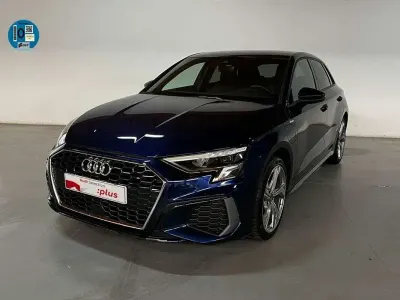 Usado Audi A3 Sportback S-Line 204 CV (150 kW) 2024 Azul Utilitario