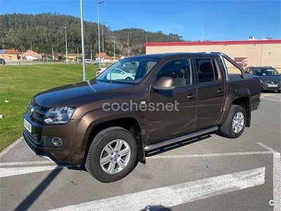 Usado VW Amarok Highline 163 CV (119 kW) 2010 Marrón Recogida