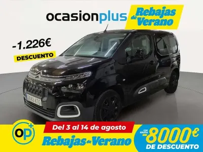 Usado Citroën Berlingo Feel 102 CV (75 kW) 2019 Negro Monovolumen