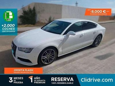 Usado Audi A7 Sportback Premium 218 CV (160 kW) 2014 Blanco Utilitario