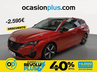 Usado Peugeot 308 GT 130 CV (95 kW) 2022 Rojo Familiar