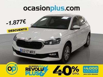 Usado Skoda Fabia Selection 95 CV (69 kW) 2024 Blanco Berlina