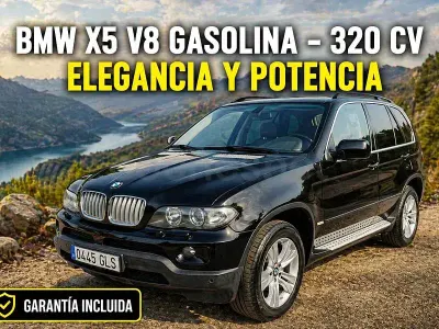Usado BMW X5 Comfort Edition 320 CV (235 kW) 2005 Negro SUV