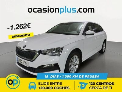 Usado Skoda Scala Ambition 95 HP (69 kW) 2021 Branco Citadino