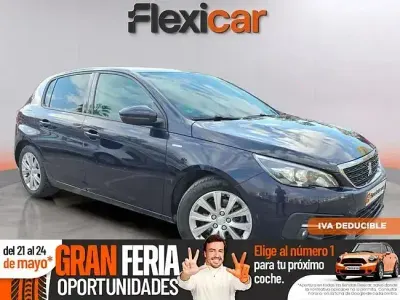Usado Peugeot 308 Style 130 CV (95 kW) 2020 Negro Berlina