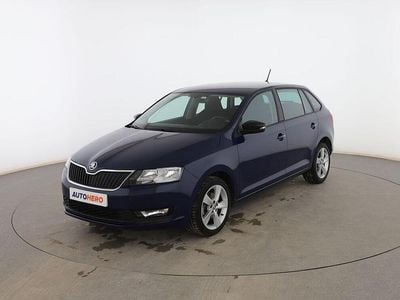Usado Skoda Rapid 110 CV (80 kW) 2018 Azul Utilitario