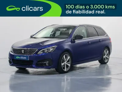 Brugt Peugeot 308 SW Allure 130 HK (95 kW) 2019 Blå Stationcar
