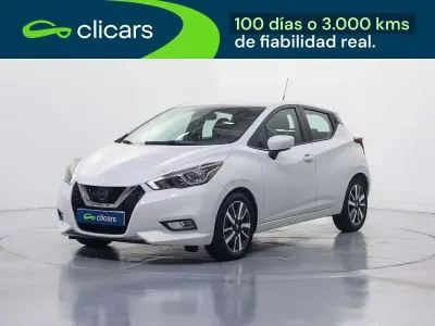Usado Nissan Micra N-Connecta 90 CV (66 kW) 2017 Blanco Utilitario